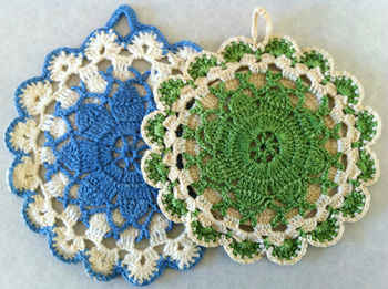15 Crochet Pot Holder Patterns - Modern, Vintage & More!