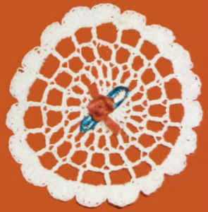 FP287 Circle Web Ornament