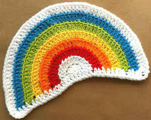 FD051 Rainbow dishcloth_800