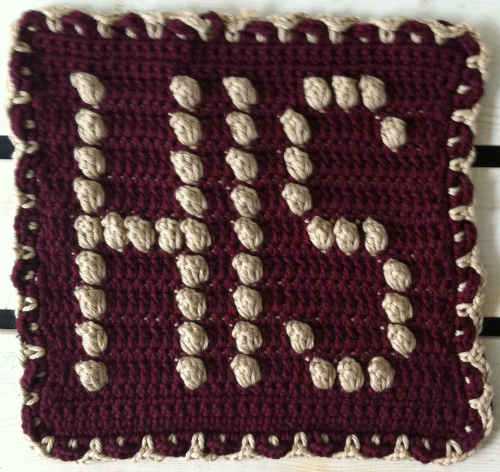 #79 ‘His’ Crochet Dishcloth – Best Free Crochet