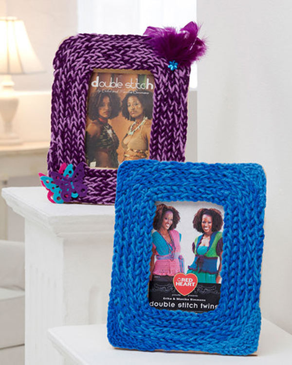 Free Whirly Picture Frame Crochet Pattern From Redheart Com Best Free Crochet