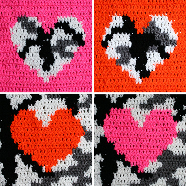 Free I Love Yarn Heart Crochet Pattern from Best Free