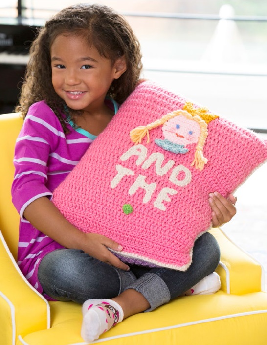 Free Princess & the Pea Pillow Crochet Pattern from RedHeart.com – Best ...