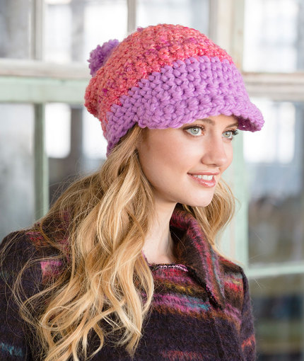 Free Mix-It Brimmed Hat from RedHeart.com – Best Free Crochet