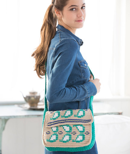 embellished paisley purse